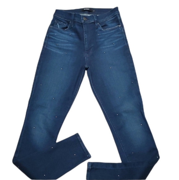 Hudson High-rise Barbara Ribbed Jeans Size 27 - Picture 3 of 8